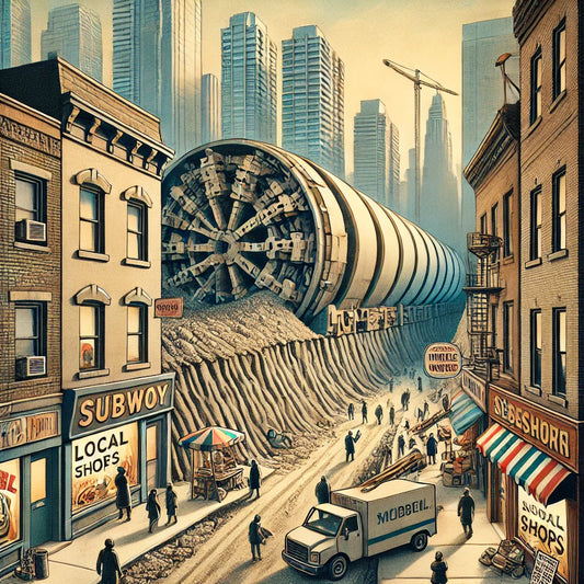 SUBWAY LINE AS A GNETRIFICATION TOOL!